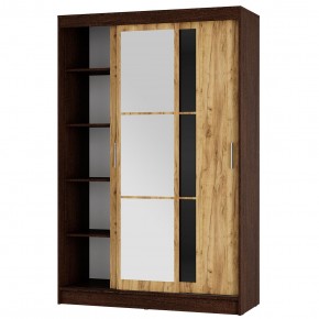 Шкаф-купе Денвер ШКК-03 (венге/крафт) в Невьянске - nevyansk.ok-mebel.com | фото 2