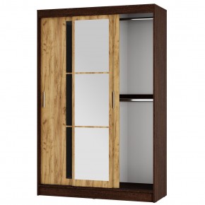 Шкаф-купе Денвер ШКК-03 (венге/крафт) в Невьянске - nevyansk.ok-mebel.com | фото 3