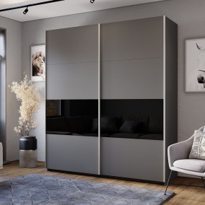 Шкаф-купе Харви ШКК-10 (графит) в Невьянске - nevyansk.ok-mebel.com | фото