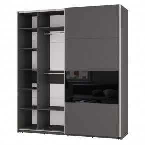 Шкаф-купе Харви ШКК-10 (графит) в Невьянске - nevyansk.ok-mebel.com | фото 2