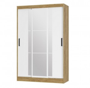Шкаф-купе Тайм ШКК-03 (крафт/белый) в Невьянске - nevyansk.ok-mebel.com | фото