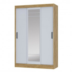 Шкаф-купе Тео ШКК-02 (крафт/белый) в Невьянске - nevyansk.ok-mebel.com | фото 2