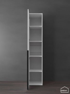 Шкаф Linnea MHR-1-2 2050х400х510 (Белый-М 11.1.2) в Невьянске - nevyansk.ok-mebel.com | фото 4