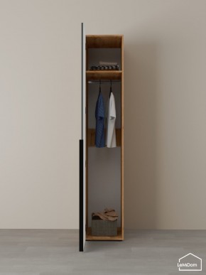 Шкаф Linnea MHR-1 2050х400х510 (ДВ-М 11.1.25) в Невьянске - nevyansk.ok-mebel.com | фото 4