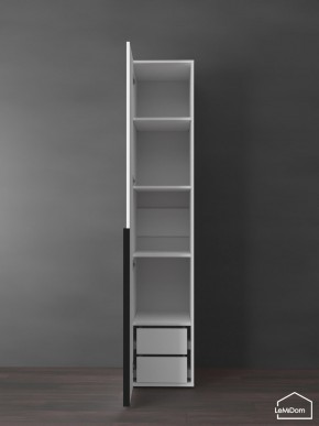 Шкаф Linnea MHR-1-4 2050х400х510 (Белый-М 11.1.1) в Невьянске - nevyansk.ok-mebel.com | фото 7