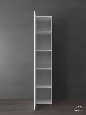 Шкаф Linnea MHR-1PO-2 2050х400х510 (Белый-М 11.1.1) в Невьянске - nevyansk.ok-mebel.com | фото 4