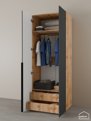 Шкаф Linnea MHR-2-3 2050х800х510 (ДВ-М 11.1.25) в Невьянске - nevyansk.ok-mebel.com | фото 6