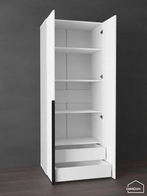 Шкаф Linnea MHR-2-4 2050х800х510 (Белый-М 11.1.2) в Невьянске - nevyansk.ok-mebel.com | фото 5