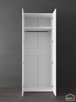 Шкаф Linnea MHR-2PO 2050х800х510 (Белый-М 11.1.2) в Невьянске - nevyansk.ok-mebel.com | фото 4
