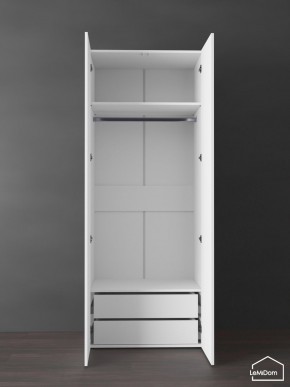 Шкаф Linnea MHR-2PO-3 2050х800х510 (Белый-М 11.1.1) в Невьянске - nevyansk.ok-mebel.com | фото 4