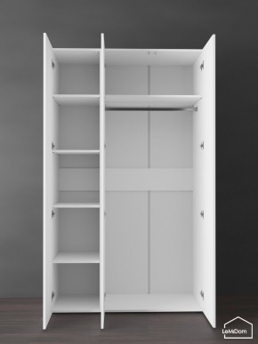 Шкаф Linnea MHR-3PO-1 2050х1200х510 (Белый-М 11.1.2) в Невьянске - nevyansk.ok-mebel.com | фото 5