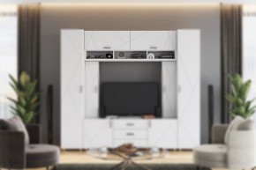 Шкаф настенный "Сандра" 1500 (Белый лофт) в Невьянске - nevyansk.ok-mebel.com | фото 2