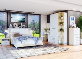 Шкаф "Милана" 2-х створчатый с 2 ящиками в Невьянске - nevyansk.ok-mebel.com | фото 2