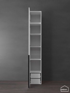Шкаф с антресолью Linnea MHR-1A-4 2450х400х510 (Белый-М 11.1.2) в Невьянске - nevyansk.ok-mebel.com | фото 6
