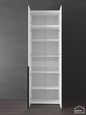 Шкаф с антресолью Linnea MHR-2A-2 2450х800х510 (Белый-М 11.1.2) в Невьянске - nevyansk.ok-mebel.com | фото 4