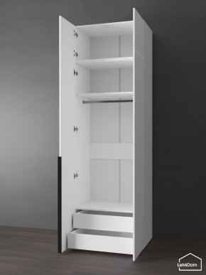 Шкаф с антресолью Linnea MHR-2A-3 2450х800х510 (Белый-М 11.1.2) в Невьянске - nevyansk.ok-mebel.com | фото 5