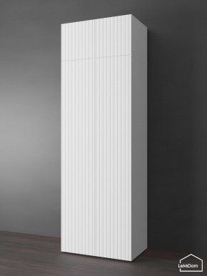Шкаф с антресолью Linnea MHR-2POA-3 2450х800х510 (Белый-М 11.1.2) в Невьянске - nevyansk.ok-mebel.com | фото