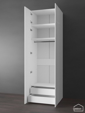 Шкаф с антресолью Linnea MHR-2POA-3 2450х800х510 (Белый-М 11.1.2) в Невьянске - nevyansk.ok-mebel.com | фото 6