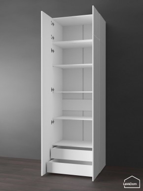 Шкаф с антресолью Linnea MHR-2POA-4 2450х800х510 (Белый-М 11.1.2) в Невьянске - nevyansk.ok-mebel.com | фото 5