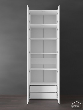 Шкаф с антресолью Linnea MHR-2POA-4 2450х800х510 (Белый-М 11.1.2) в Невьянске - nevyansk.ok-mebel.com | фото 6