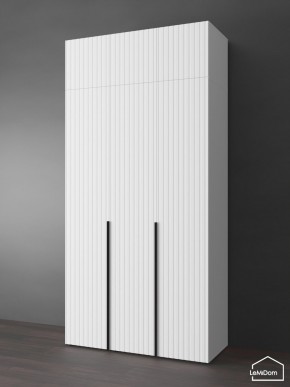 Шкаф с антресолью Linnea MHR-3A-2 2450х1200х510 (Белый-М 11.1.2) в Невьянске - nevyansk.ok-mebel.com | фото