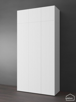 Шкаф с антресолью Linnea MHR-3POA-2 2450х1200х510 (Белый-М 11.1.2) в Невьянске - nevyansk.ok-mebel.com | фото