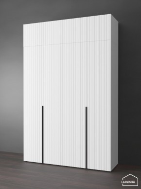 Шкаф с антресолью Linnea MHR-4A-1 2450х1600х510 (Белый-М 11.1.2) в Невьянске - nevyansk.ok-mebel.com | фото