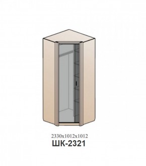 Шкаф ШЕР Дуб серый/айронвуд серебро (ШК-2321) в Невьянске - nevyansk.ok-mebel.com | фото