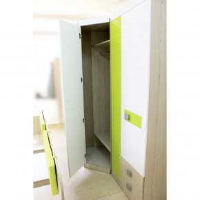 Шкаф угловой 700 Стиль № 3 (туя светлая/лайм) в Невьянске - nevyansk.ok-mebel.com | фото 4