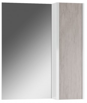 Шкаф-зеркало Uno 60 Дуб серый левый/правый Домино (DU1503HZ) в Невьянске - nevyansk.ok-mebel.com | фото