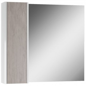 Шкаф-зеркало Uno 80 Дуб серый левый/правый Домино (DU1504HZ) в Невьянске - nevyansk.ok-mebel.com | фото 6