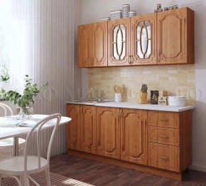 СКАЗКА Кухонный гарнитур 2,0 (Ольха матовая) в Невьянске - nevyansk.ok-mebel.com | фото