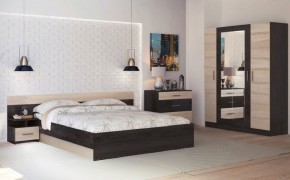 Спальный гарнитур Леси + 4-х створчатый шкаф в Невьянске - nevyansk.ok-mebel.com | фото 2