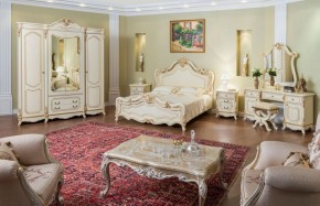 Спальный гарнитур Мона Лиза (крем) 1800 в Невьянске - nevyansk.ok-mebel.com | фото