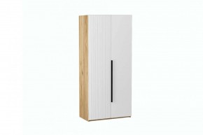 СТЕФАНИ-2 Шкаф (дуб крафт золотой/белый софт) в Невьянске - nevyansk.ok-mebel.com | фото