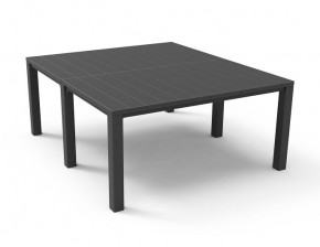 Стол раскладной Джули (Julie Double table 2 configurations) Графит в Невьянске - nevyansk.ok-mebel.com | фото 3