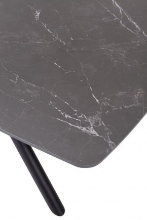 Стол RIVOLI 140 MATT BLACK MARBLE SOLID CERAMIC / BLACK, ®DISAUR в Невьянске - nevyansk.ok-mebel.com | фото 10