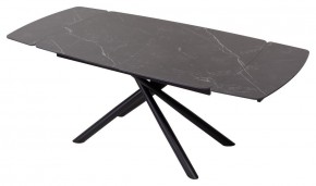 Стол RIVOLI 140 MATT BLACK MARBLE SOLID CERAMIC / BLACK, ®DISAUR в Невьянске - nevyansk.ok-mebel.com | фото 3