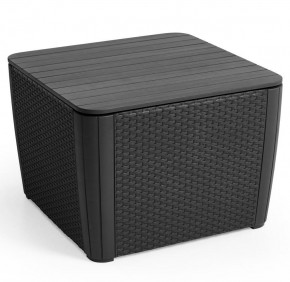 Стол-сундук Лузон Плюс (Luzon Plus Flat Wicker), графит в Невьянске - nevyansk.ok-mebel.com | фото 3