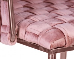 Стул барный DOBRIN EMMA ROSE GOLD, розовый велюр (VF-10) в Невьянске - nevyansk.ok-mebel.com | фото 7