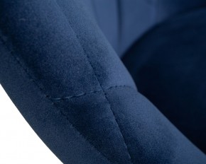 Стул барный DOBRIN LOGAN BLACK, синий велюр (MJ9-117) в Невьянске - nevyansk.ok-mebel.com | фото 10