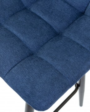 Стул барный DOBRIN NICOLE, черные матовые ножки, синяя ткань (UF860-14B) в Невьянске - nevyansk.ok-mebel.com | фото 8
