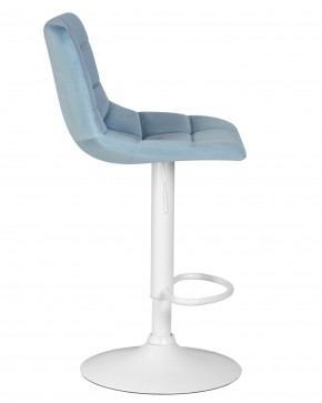 Стул барный DOBRIN TAILOR WHITE, пудрово-голубой велюр (MJ9-74) в Невьянске - nevyansk.ok-mebel.com | фото 3
