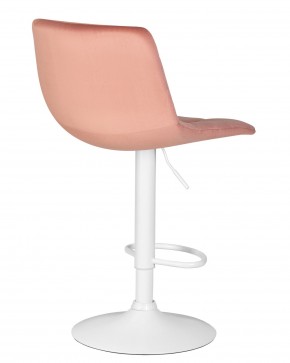 Стул барный DOBRIN TAILOR WHITE, пудрово-розовый велюр (MJ9-32) в Невьянске - nevyansk.ok-mebel.com | фото 4