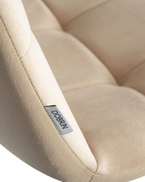 Стул обеденный DOBRIN CHILLY, Бежевый Holland 07, основание белое в Невьянске - nevyansk.ok-mebel.com | фото 10