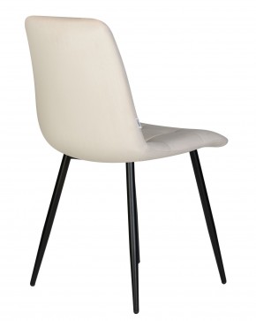 Стул обеденный DOBRIN CHILLY, Кремовый Holland 05, основание черное в Невьянске - nevyansk.ok-mebel.com | фото 5