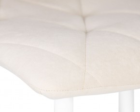 Стул обеденный DOBRIN CHILLY ROMBO, Бежевый Simple 44, основание белое в Невьянске - nevyansk.ok-mebel.com | фото 7