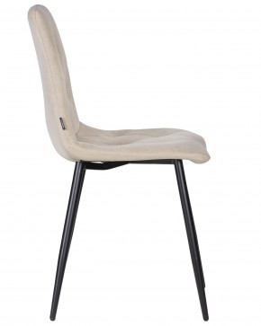 Стул обеденный DOBRIN CHILLY ROMBO, Капучино Simple 05, основание черное в Невьянске - nevyansk.ok-mebel.com | фото 3