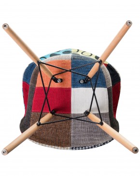 Стул обеденный DOBRIN DAW PATCHWORK, цвет сиденья мозаика в Невьянске - nevyansk.ok-mebel.com | фото 7