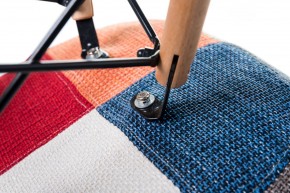Стул обеденный DOBRIN DAW PATCHWORK, цвет сиденья мозаика в Невьянске - nevyansk.ok-mebel.com | фото 8